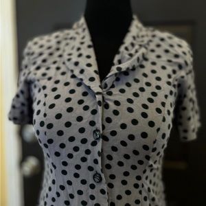 Vintage Black and Gray Grunge 90’s Dress